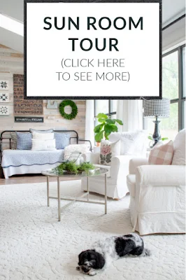 DIY Beautify cottage sunroom tour