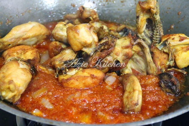 Ayam Masak Merah Yang Paling Best - Azie Kitchen