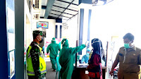Babinsa Koramil 410-06/KDT Berikan Himbauan Protokol Kesehatan ke Warga