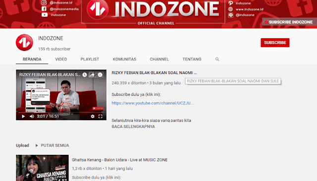 Youtube Indizone