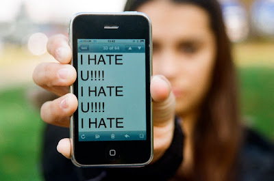 Cyber-bullying - mobile phone text messages