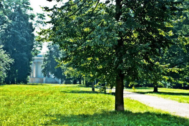 ogród Izabelli Czartoryskiej