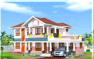 Image of a simple 2-storey dream house