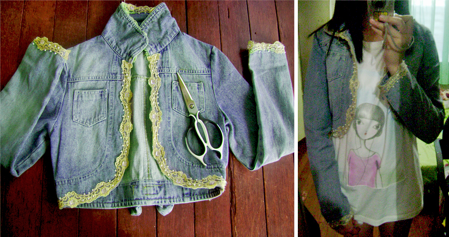 DIY Cropped Ombre Vest