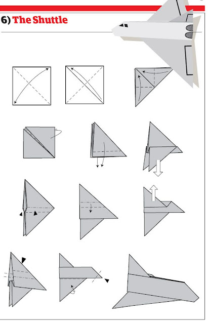 descargar diagramas de avión origami