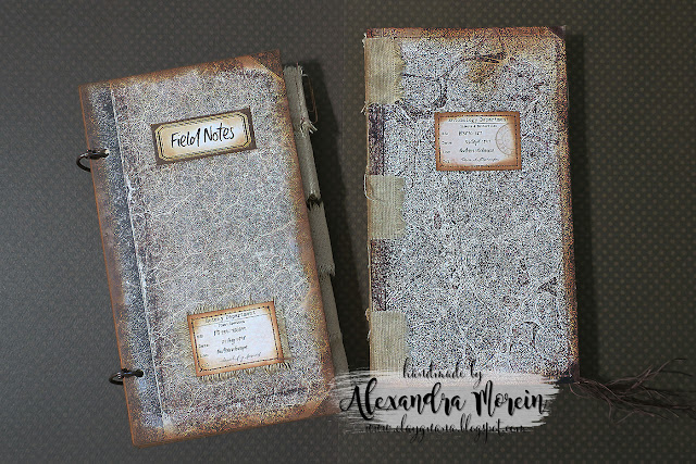 Vintage style junk journals