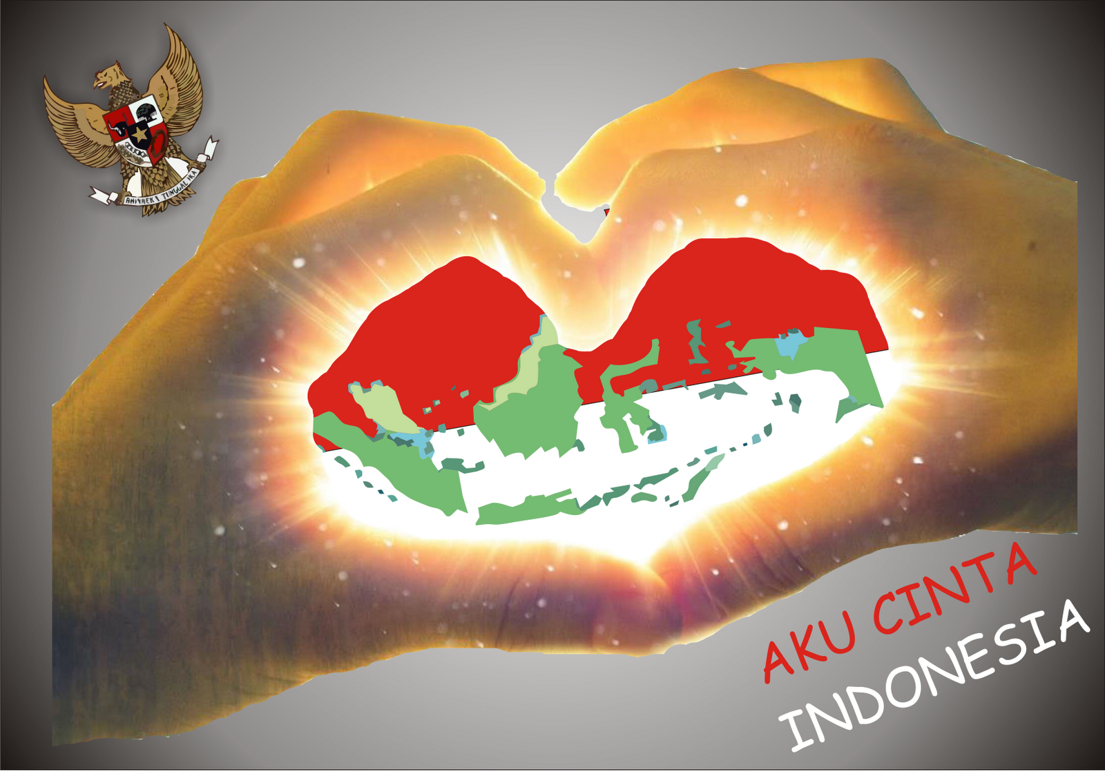 Love2 our mind: Poster Individu ( Aku Cinta Indonesia )
