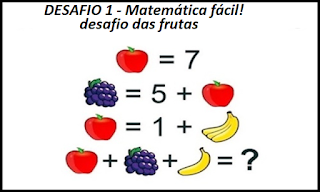 Matemática Fácil! Analia Freitas: Desafio Matemática Fácil ...