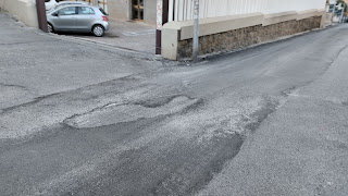 Sopralluogo in Via Settembrini Santa Maria della Mole 4 febbraio 2024