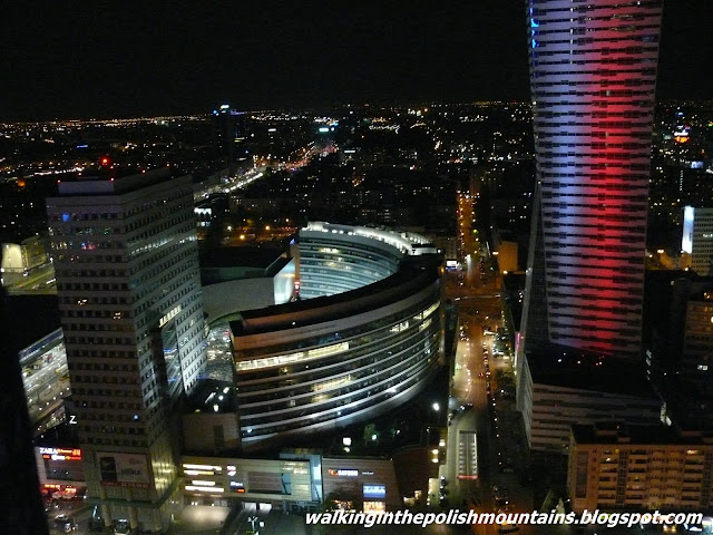 Warsaw at night