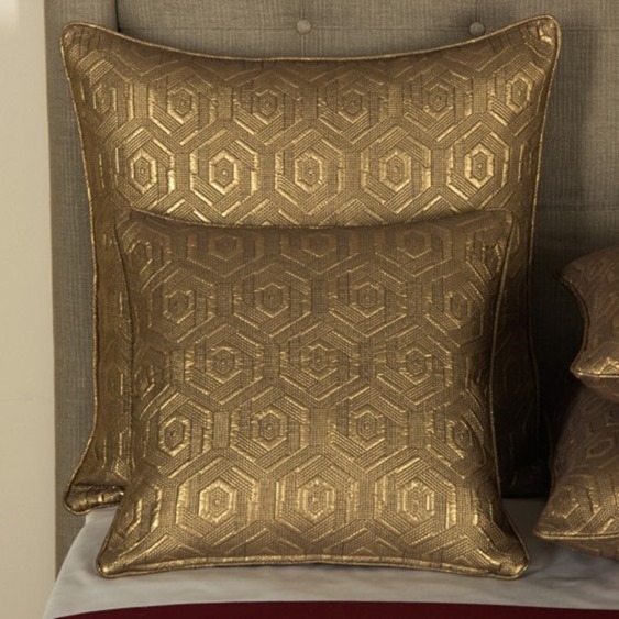 gold pillows