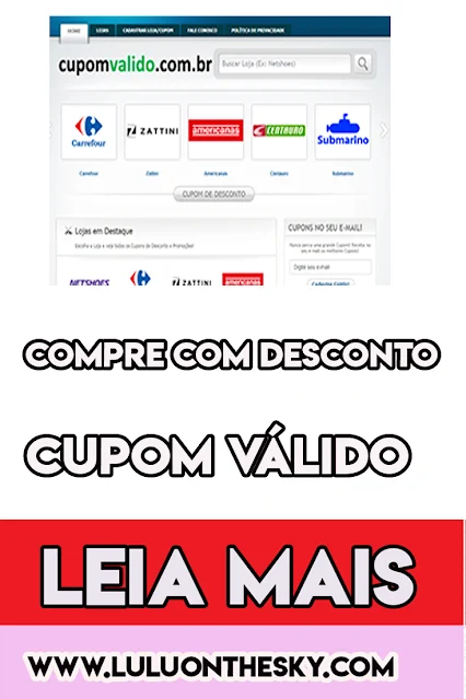 Como realizar compras online com desconto do Cupom Válido