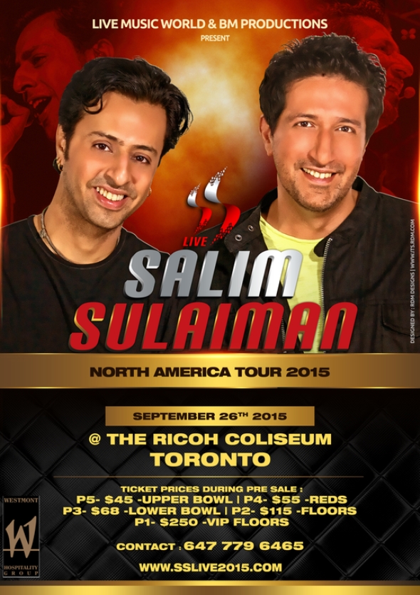 Salim Sulaiman Live in Toronto 