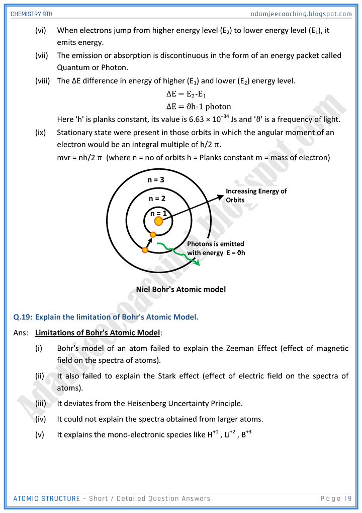 atomic-structure-short-and-detailed-question-answers-chemistry-9th