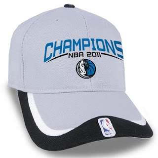Dallas Mavericks NBA Championship Velcro Adjustable Hat