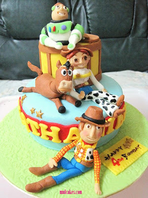  Story Birthday Cake on Mom   Daughter Cakes  Toy Story Birthday Cake   Woody And Friends