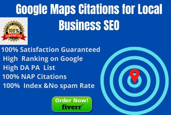  Google maps citations for local business SEO