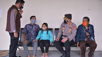 Kabid Humas Polda Lampung Sambut Kedatangan Jenazah Jatuhnya Pesawat Sriwijaya Air SJ 182 