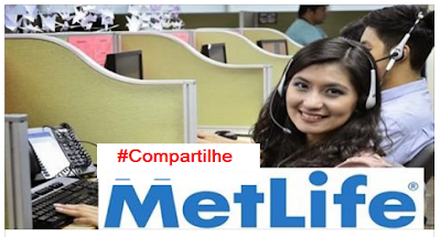 MetLife buscando Operadores de Atendimento em Home Based