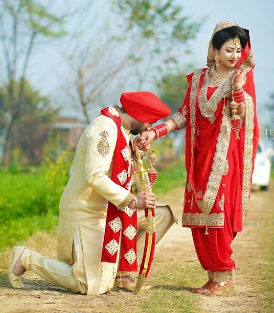Wedding Photos In Punjabi Suit 2022
