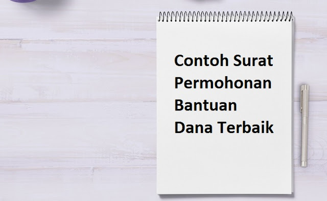 surat permohonan bantuan dana