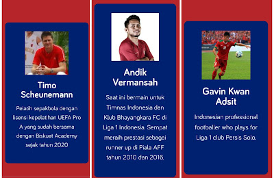 Coach timo dan pelatih timnas pro