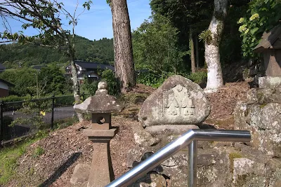米子市 淀江町 福岡のサイノカミ 天神垣神社の双体道祖神