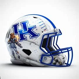 Kentucky Wildcats Star Wars Concept Helmet