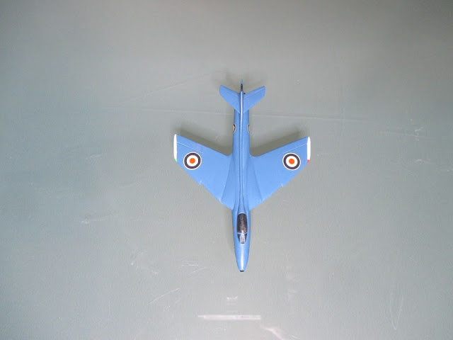 1/144 Hawker Hunter diecast metal aircraft miniature