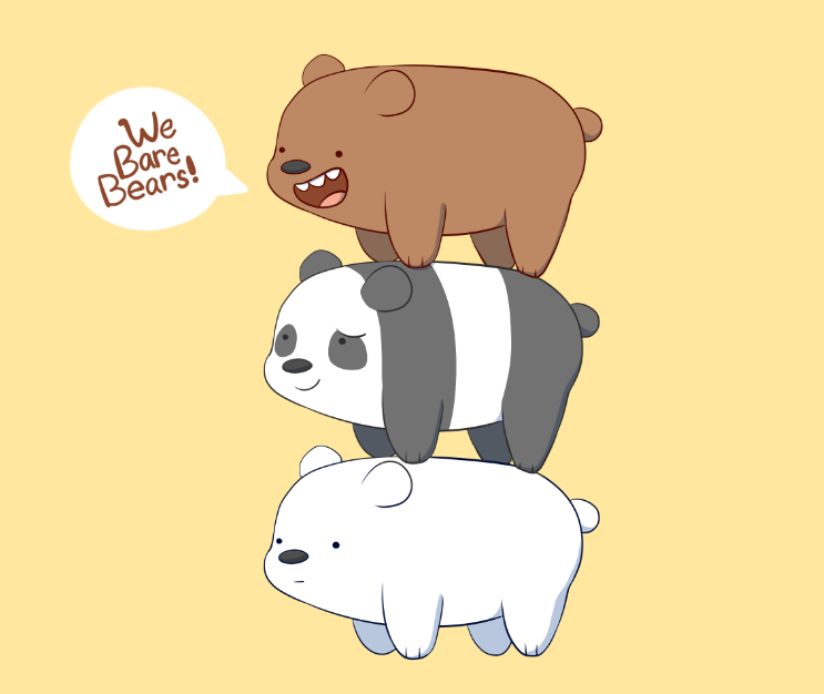 Gambar Kartun We Bare Bears Wallpaper Terlengkap Grizzly 