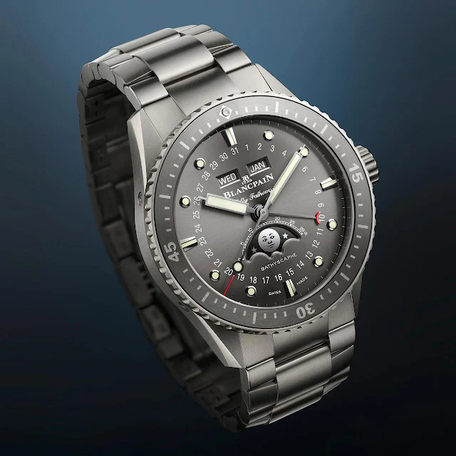 Blancpain Fifty Fathoms Bathyscaphe Quantième Complet 5054 1210