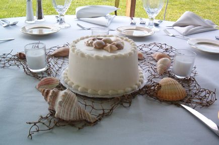 Wedding Cake Centerpieces