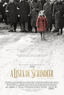 a lista de schindler remasterizado poster