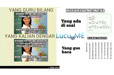 25 Meme Matematika Ini Lucu Banget Bikin Ngakak Pakai 