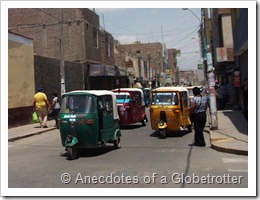 Motor taxis from India