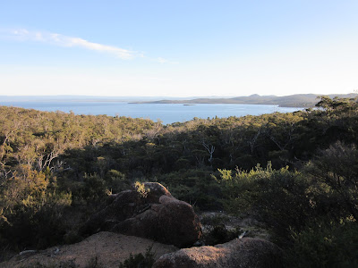 Vistas de Great Oyster Bay desde Freycinet National Park