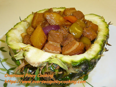 Pork Adobo with Pineapple - Dish