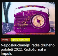 Nejposlouchanější rádia druhého pololetí 2022: Radiožurnál a Impuls - AzaNoviny