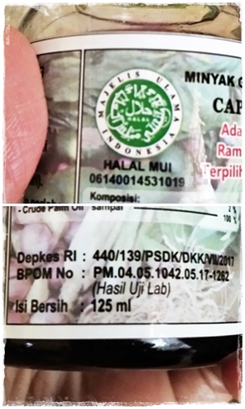 BPOM Minyak Anoa