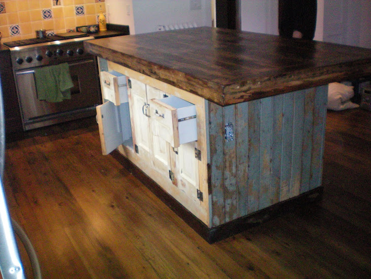 Barnwood Kitchen Cabinets