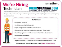 Info Loker Surabaya di PT. Smartfren Telecom Tbk Juli 2020