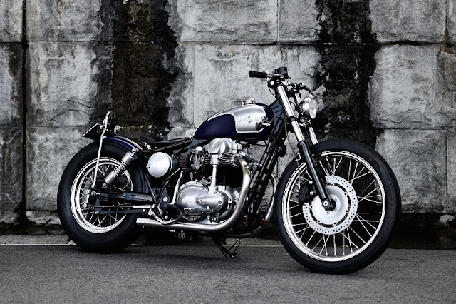 Kawasaki W650 By Kid Custom Factory Hell Kustom