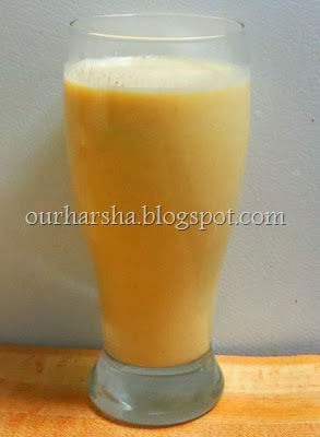 Peach oats milkshake (3)