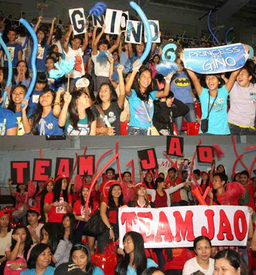 Team Gino versus Team Jao