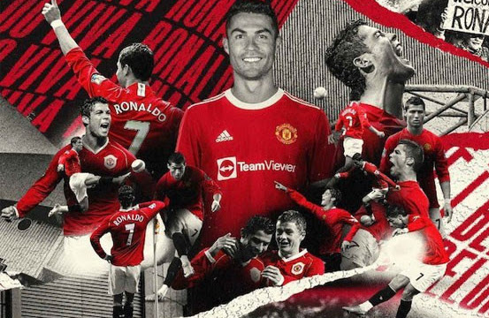 Sah! Cristiano Ronaldo Resmi Kembali Pakai Nomor Punggung 7 di Manchester United