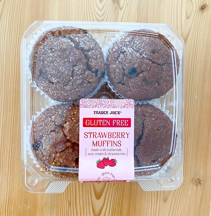 Trader Joe's Gluten-Free Strawberry Muffins