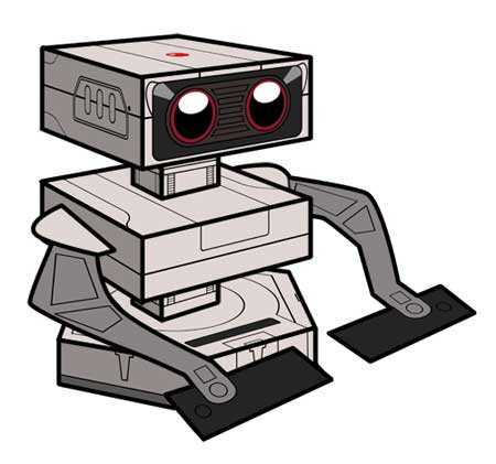 Nintendo ROB Paper Toy