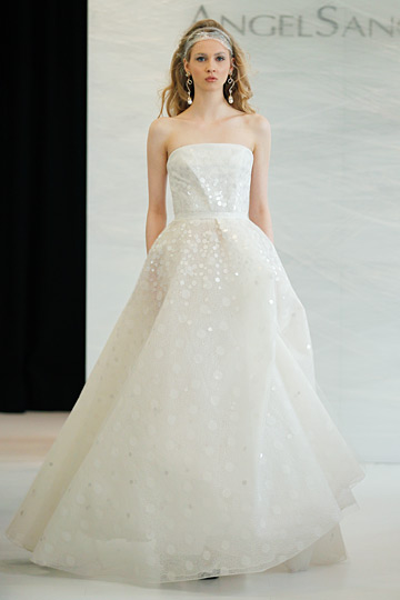 Angel Sanchez Bridal Fall 2012