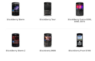 Berbagai Tipe BlackBerry