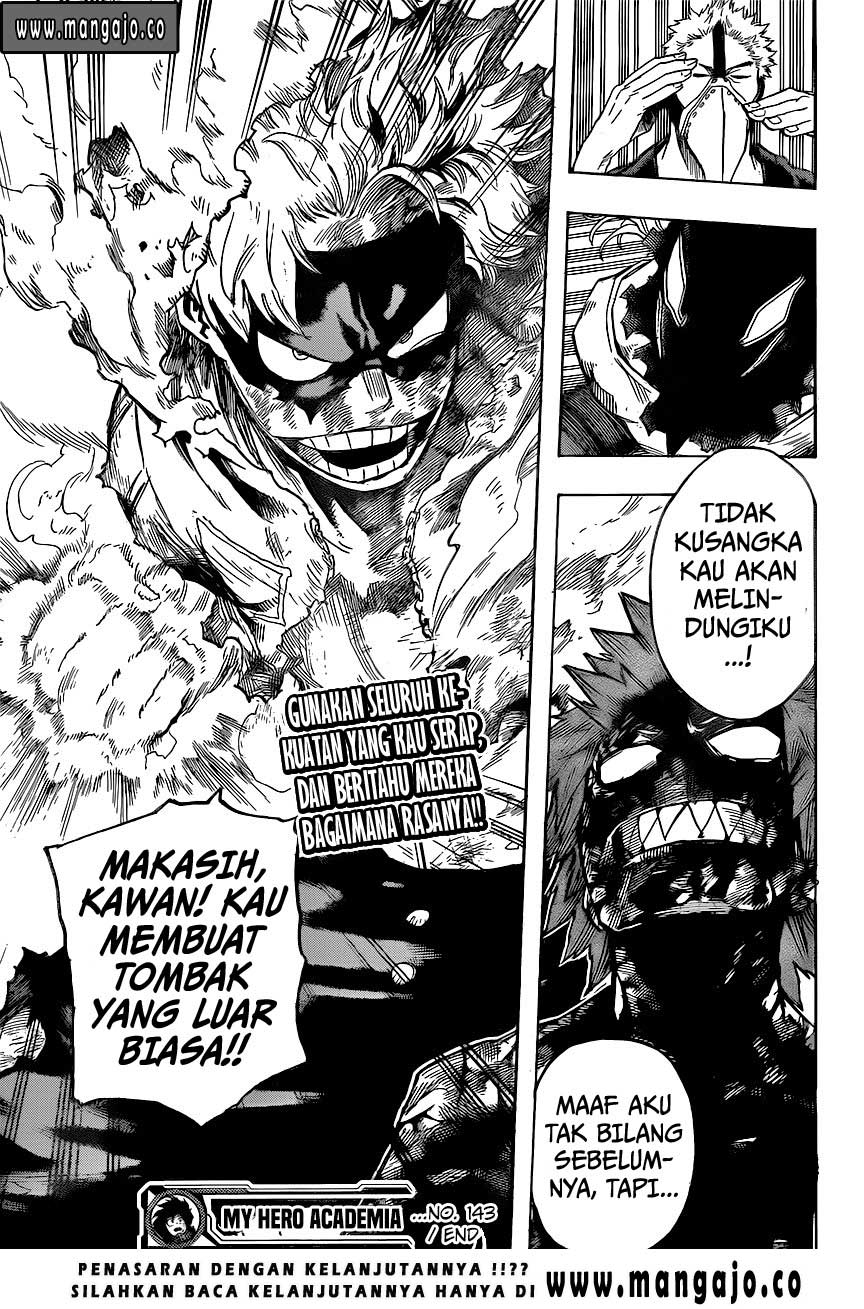 Boku no Hero Academia Chapter 143 ID_Spoiler My Hero Academia 144_Mangajo 145